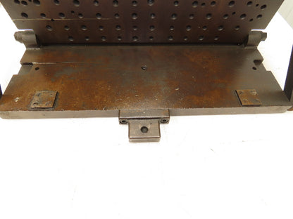 CNC Milling Machine Fixture Table 29.75"x11.75" Flip Up Threaded Jig Plate