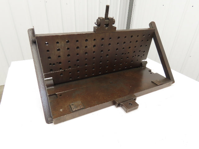 CNC Milling Machine Fixture Table 29.75"x11.75" Flip Up Threaded Jig Plate