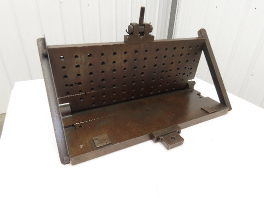 CNC Milling Machine Fixture Table 29.75"x11.75" Flip Up Threaded Jig Plate