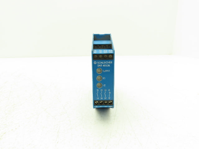 Schleicher SNT 4053 K Safety Relay 24VAC / 24VDC 50/60Hz 3NO 1NC