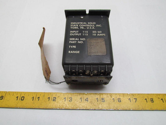 ISSC Industrial Solid State Controls 1013-1G2B Timer Delay Relay