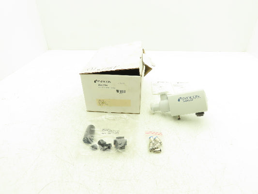 Inficon VAP016-X Pneumatically Actuated Bellows Sealed Angle Valve DN 16 ISO-KF