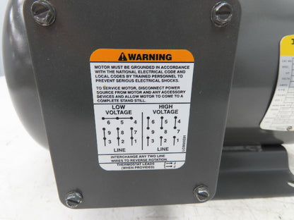 Baldor M3615T Electric AC Motor 5Hp 1725rpm 230/460VAC 3Ph 184T TEFC