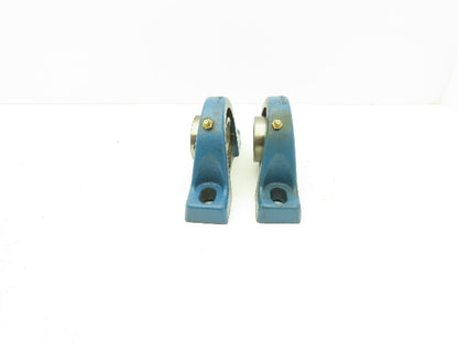 MB Mfg C25 2 Pillow Block Bearing 2" Bore 2 Bolt Mount Lot Of 2