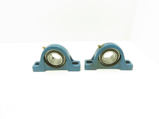 MB Mfg C25 2 Pillow Block Bearing 2" Bore 2 Bolt Mount Lot Of 2