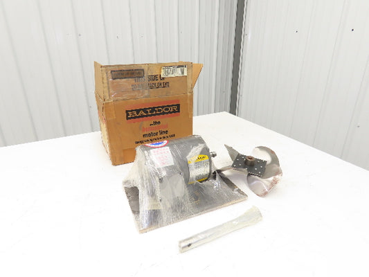 Baldor M3104 AC Electric Fan Motor 0.33Hp 1725rpm 230/460VAC 3Ph 56C 34F06-884