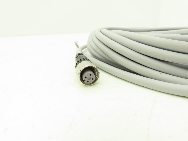 Omron XS2F-D421-JA0-A DC Power Cable M12 4-Pole Connector 2-Wire 10M Length