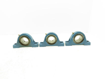 MB Mfg C25 2 Pillow Block Bearing 2" Bore 2-Bolt Mount Lot Of 3