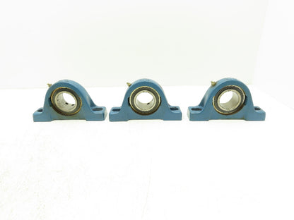 MB Mfg C25 2 Pillow Block Bearing 2" Bore 2-Bolt Mount Lot Of 3