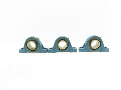 MB Mfg C25 2 Pillow Block Bearing 2" Bore 2-Bolt Mount Lot Of 3