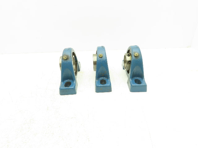 MB Mfg C25 2 Pillow Block Bearing 2" Bore 2-Bolt Mount Lot Of 3