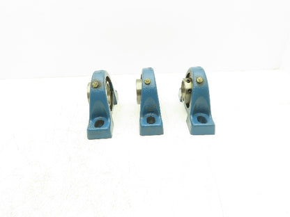 MB Mfg C25 2 Pillow Block Bearing 2" Bore 2-Bolt Mount Lot Of 3
