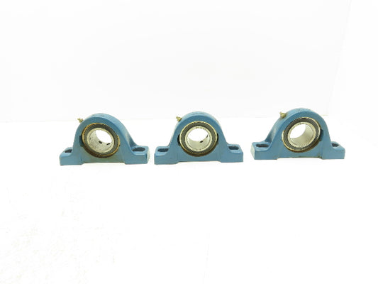 MB Mfg C25 2 Pillow Block Bearing 2" Bore 2-Bolt Mount Lot Of 3