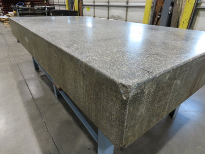 Challenger Granite Surface Inspection Plate Table 96x48x10" Grade B Type 8x4'