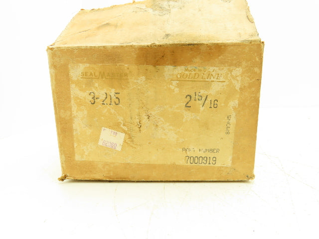 SealMaster 3-215 Ball Bearing Insert 2 15/16" Bore