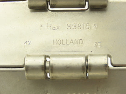 Rexnord SS815-K400 4" Stainless Steel TableTop Straight Conveyor Chain 7' 4"