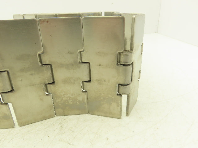 Rexnord SS815-K400 4" Stainless Steel TableTop Straight Conveyor Chain 7' 4"