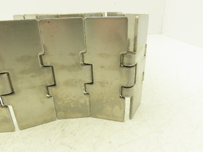 Rexnord SS815-K400 4" Stainless Steel TableTop Straight Conveyor Chain 7' 4"