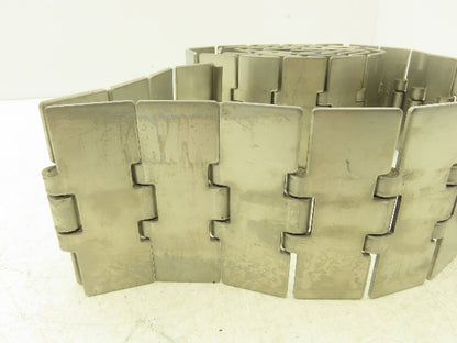 Rexnord SS815-K400 4" Stainless Steel TableTop Straight Conveyor Chain 7' 4"