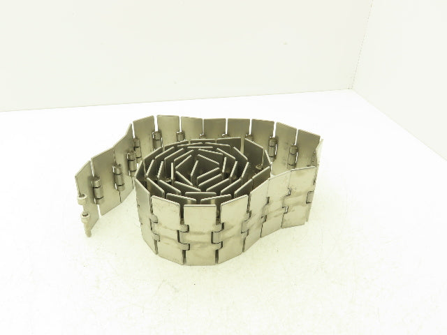 Rexnord SS815-K400 4" Stainless Steel TableTop Straight Conveyor Chain 7' 4"