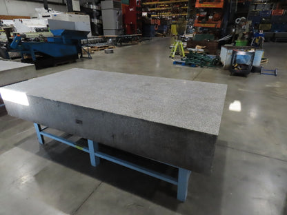 Rock of Ages Granite Surface Inspection Plate Table 96x48x14" Grade B Type 8x4'