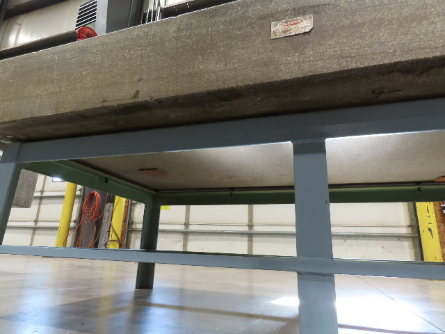 Challenge Granite Surface Inspection Plate 96x48x10" Table Grade B Type 8x4'