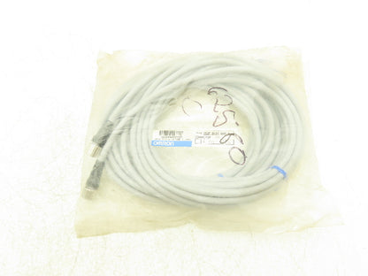 Omron XS2F-D421-GA0-A DC Power Cable M12 4-Pole Connector 2-Wire 5M Lot of 2