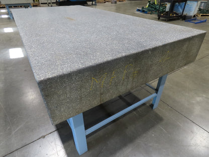 Challenge Granite Surface Inspection Plate 96x48x10" Table Grade B Type 8x4'
