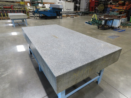Challenge Granite Surface Inspection Plate 96x48x10" Table Grade B Type 8x4'