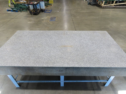 Challenge Granite Surface Inspection Plate 96x48x10" Table Grade B Type 8x4'