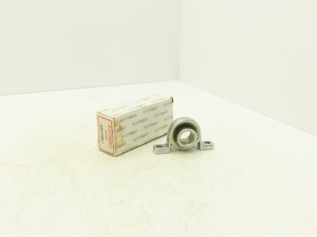 AMI MUP005 Pillow Block Bearing Stainless Sealed w/Locking Collar 25mm Bore Dia