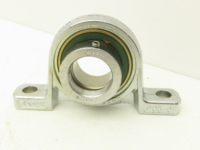 AMI MUP005 Pillow Block Bearing Stainless Sealed w/Locking Collar 25mm Bore Dia