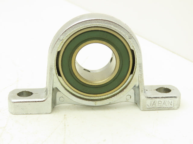 AMI MUP005 Pillow Block Bearing Stainless Sealed w/Locking Collar 25mm Bore Dia