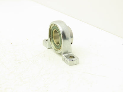 AMI MUP005 Pillow Block Bearing Stainless Sealed w/Locking Collar 25mm Bore Dia