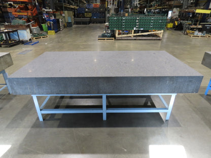 Challenge Surface Inspection Granite Plate 96x48x10" Table Grade B Type 8x4'