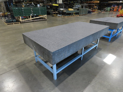 Challenge Surface Inspection Granite Plate 96x48x10" Table Grade B Type 8x4'
