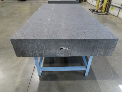 Challenge Surface Inspection Granite Plate 96x48x10" Table Grade B Type 8x4'