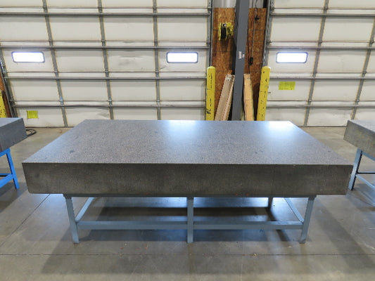 Challenge Surface Inspection Granite Plate 96x48x10" Table Grade B Type 8x4'