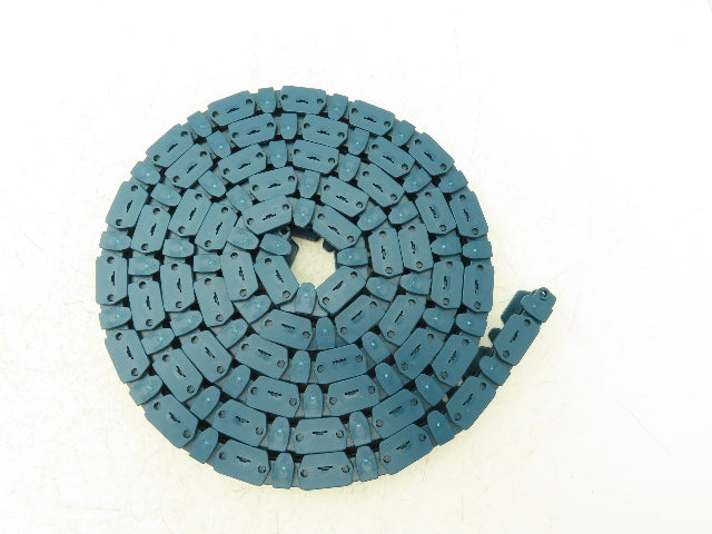 MCC Rexnord RRR 1000-28 Raised Rib Rail Track 28mm Mattop Conveyor Chain 9' 1"