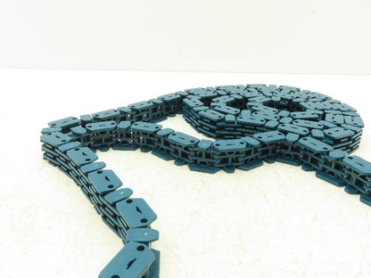 MCC Rexnord RRR 1000-28 Raised Rib Rail Track 28mm Mattop Conveyor Chain 9' 1"