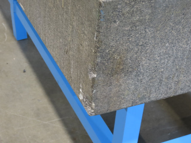 Surface Inspection Granite Plate 96x48x10" Table Grade B Type 8x4' Dark Gray