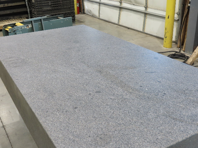 Surface Inspection Granite Plate 96x48x10" Table Grade B Type 8x4' Dark Gray