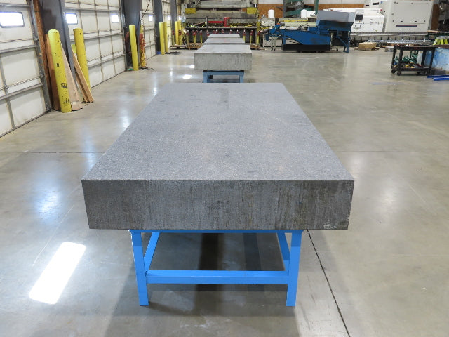Surface Inspection Granite Plate 96x48x10" Table Grade B Type 8x4' Dark Gray