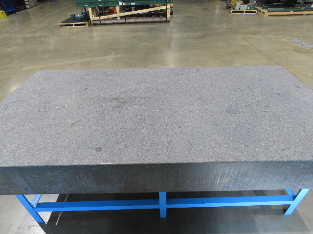 Surface Inspection Granite Plate 96x48x10" Table Grade B Type 8x4' Dark Gray