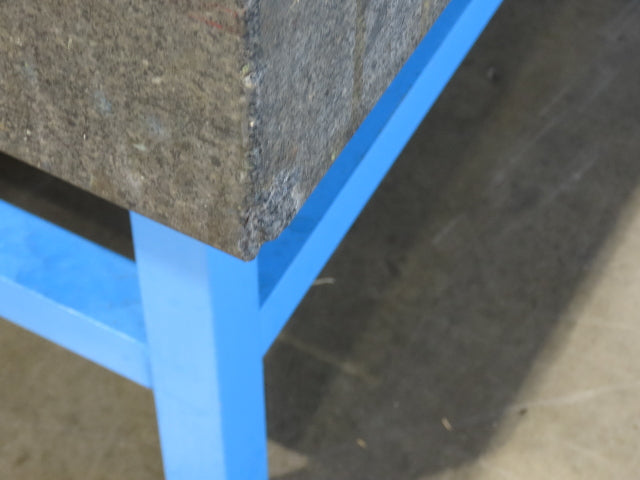 Surface Inspection Granite Plate 96x48x10" Table Grade B Type 8x4' Dark Gray