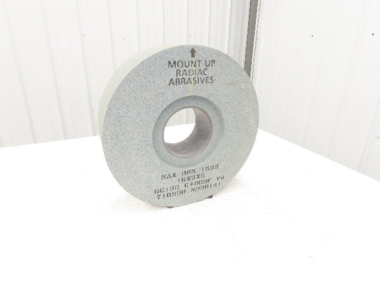 Radiac Abrasives N338141 16x5x5 Surface Grinding Wheel GC150 G+800F V4 1555RPM