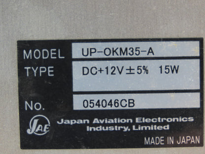 Okuma OSP-P100 HMI Operator Control Touch Panel Monitor Assembly UP-OKM35-A
