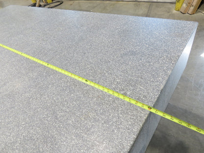 Rock of Ages 4x8' Granite Surface Inspection Plate Table 96x48x14" Layout