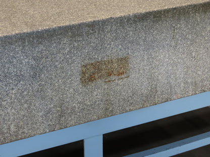 Rock of Ages 4x8' Granite Surface Inspection Plate Table 96x48x14" Layout