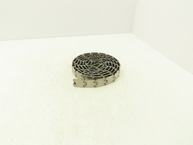 Rexnord SSR 812-K125 Opti-Plus 1.25" Stainless TableTop Conveyor Chain 10'